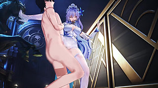 Wuthering Waves - Cantarella Intimate Night Time Sex - 3D Hentai Animations