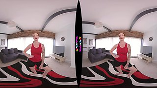 Curvy redhead radiates intense passionate desire during sensual encounters