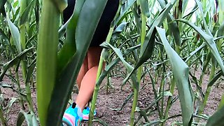 Blond amateur girlfriend outdoor hardcore