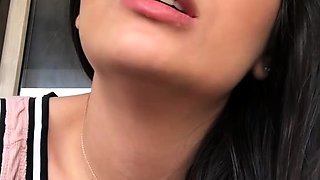 Big boob brunette masturbates on webcam