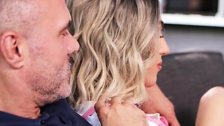 Femboy Dante Snoww rides his besties big fat cock