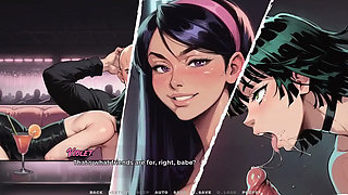 My New Girlfriend Taboo Hentai Game Ep.61 Swinger Couple Having Sex in the Club Vip Booth!