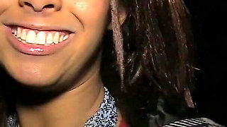 Ebony Big Tits MILF Daniella Dee Goes Nighttime Dogging and Gets Her Big Tits Covered in Cum