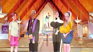 Hentai visuals with a mix of novels and cartoon fantasies