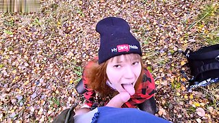 Anne-Eden - Dreckiger OUTDOORFICK mit SPERMAREGEN