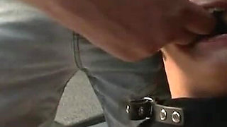 Humiliating dildo ass fucking