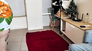 Brazilian Stepson Fucks Mature Latina Sister - Big Ass Threesome Blowjob & Doggy Style