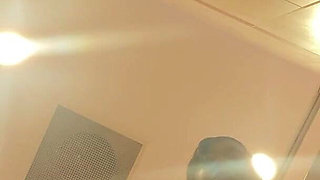 Quick Nut Solo Masturbation in Walmart Bathroom