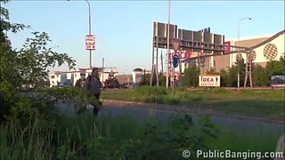 Outdoor Escapade Turns into Wild Public Passion Frenzy