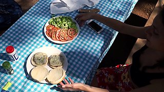 Real amateur college coed teens blowjob cumshot