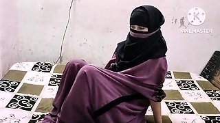 Indian Muslim Wife In Hijab Having Hot Sex