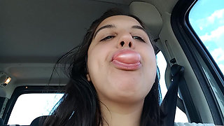 Doing Big Bubbles Next to My Uber Driver - Bunny Looner