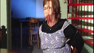 BBC Deepthroat Gagging and Lesbian Pussy Grinding