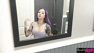 Magnificent Valerica and Jodie's stepbrother dirt