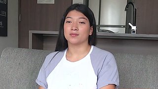 This BUSTY ASIAN LATINA let me ROUGH fuck her holes