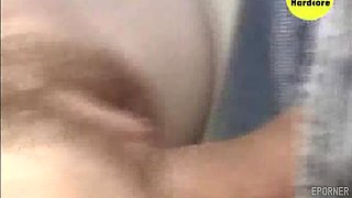 Attractive retro teen horny sex scene