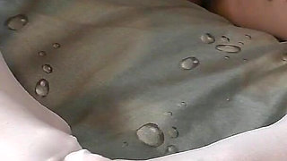 Footjob in Transperebt Knee-high Socks