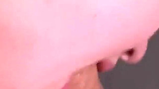 10 Inch Dick Cums Deep in Schoolgirl's Throat