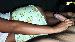 After the Party My Big Ass Stepdaughter Comes to My Room and We Have Sex Without a Condom.