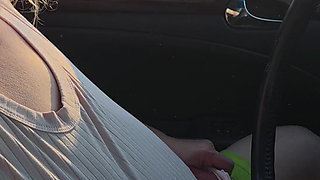 In Public View Shes Flahing Tities for You