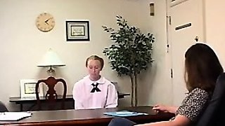 Amateur redhead sucks tons of cocks