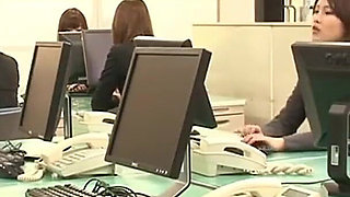 Office Temptation - the Pantyless Coworker Suddenly Undresses Right Before His Eyes - Part1