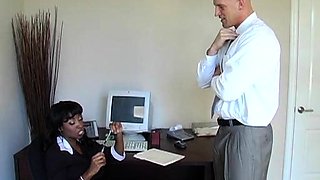 Hot Black Maid Does Some Webcam Black and Ebony