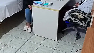 The Doctor Fucked His Ass, Came, and Then Put in the Plug.