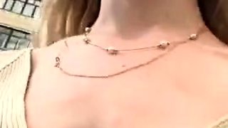 Blonde teen Sierras first erotic masturbation video