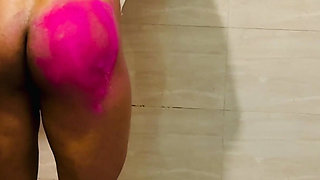 Hot Indian Desi Couple Holi Special Romance