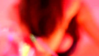 Brunette solo masturbation on webcam