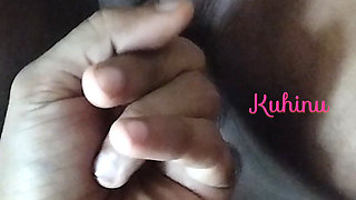 Fingering cryimpy pussy having relaxe