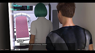 Stranded in Space - Blue Haired MILF Want Threesome with Me & Hot Busty Doctor