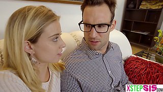 Stepdaughter finds out stepdad dick size