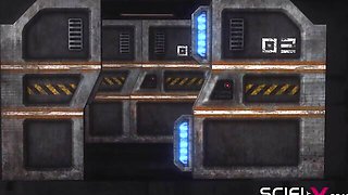 Doggystyle sex with stunner siren from Scifi-X