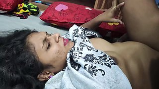 Mallu College Teacher Hot Romantic Hard Fuck In Nighty With Boy In Teachers Home