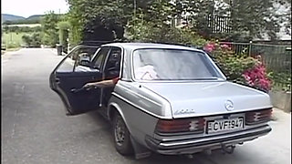 Outside threesome bisexual anal penetrated