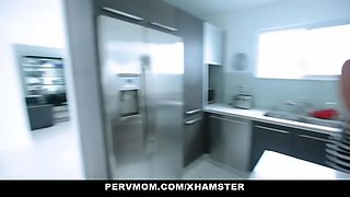 Pervmom - hardcore kinky stepmom in kitchen