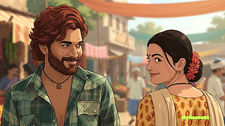 Pushpa and Srivalli Bhabi in Their Indian Villege Home Romance 3D
