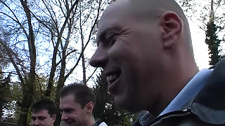 Horny Sluts Sucking Cock in Car - Wild Group Sex Orgy