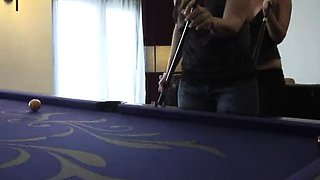 StrapOn Lesbian with big boobs fucks her blonde sexy GF