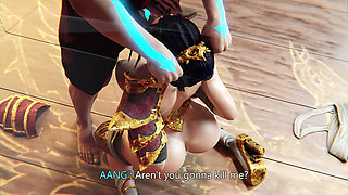 Busty 3D Azula Blowjob and Fuck