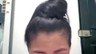 Stepsister Sucks the Dildo That Stepmother Puts in Her Ass and Stepson Brings Her Cum