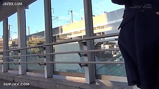 Airline Stewardess Harassed in the One-Way Mirror Car x1x685713AE118F7EA7FB