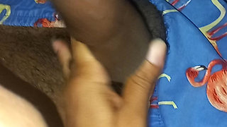 Married wife oral sex for lover while watching a movie