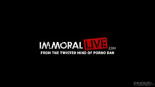 Big Natural Tits Blonde Anal & Face Fucked