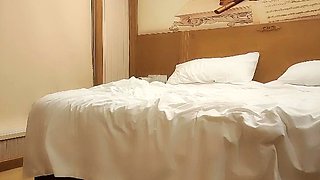 Busty brunette hardcore sex caught on hidden cam