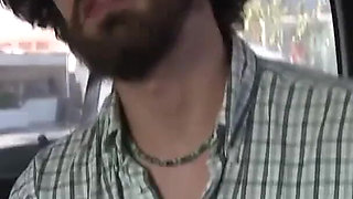 Big ass beautiful babe gets fucked in the car