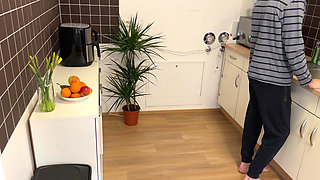 My slutty stepmom loves surprises and my hot cum