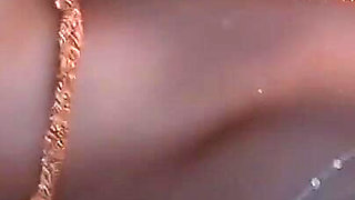 Ebony Giving Blowjob in Public